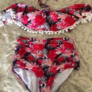Heat move two piece bathing suit